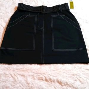 Black Gianni Bini Mini Skirt